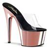 Pleaser - ADORE701 Mules à talons - Chaussures de pole dance - Rose/Couleur or Product image